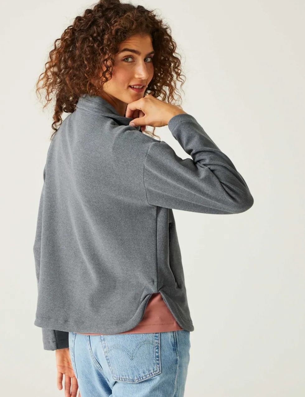 Ashlynn Funnel Neck Fleece