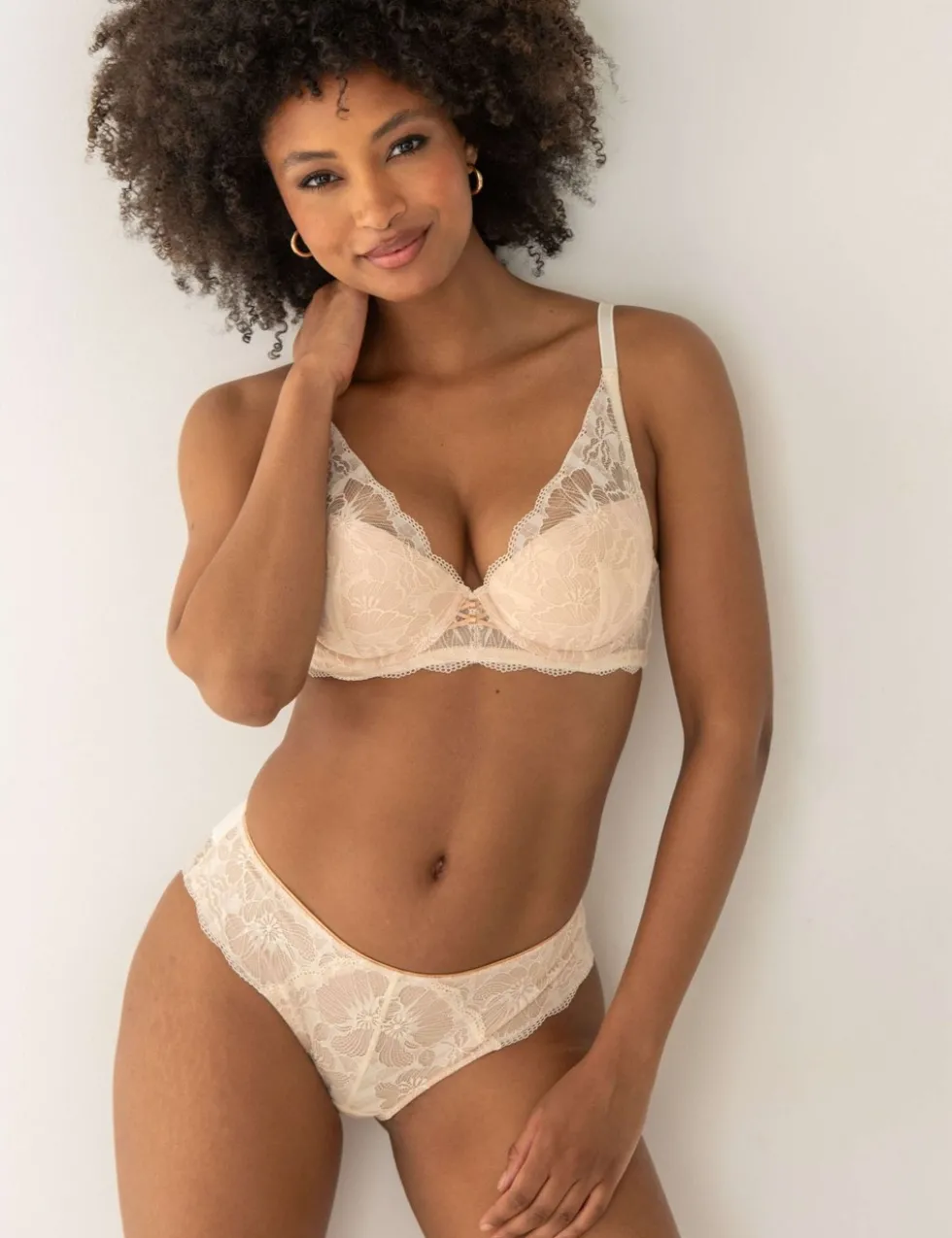 Atelier All Over Lace Brazilian Knickers