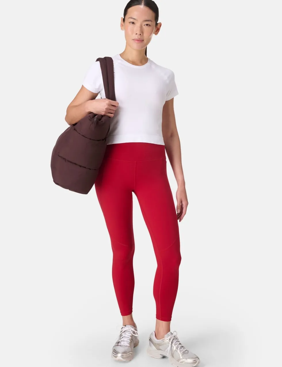 Athlete Crew Neck Seamless Crop T-Shirt