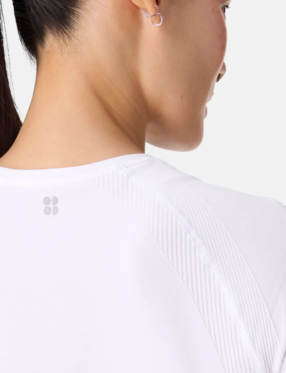 Athlete Crew Neck Seamless Crop T-Shirt