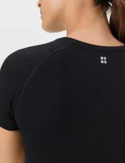 Athlete Seamless Crew Neck Workout T-Shirt