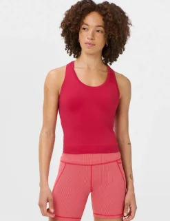 Athlete Seamless Crop Vest Top