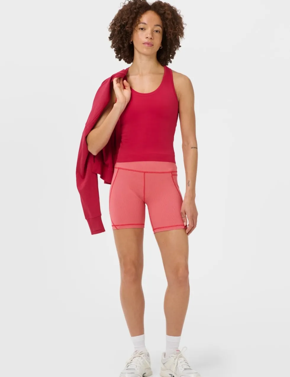 Athlete Seamless Crop Vest Top