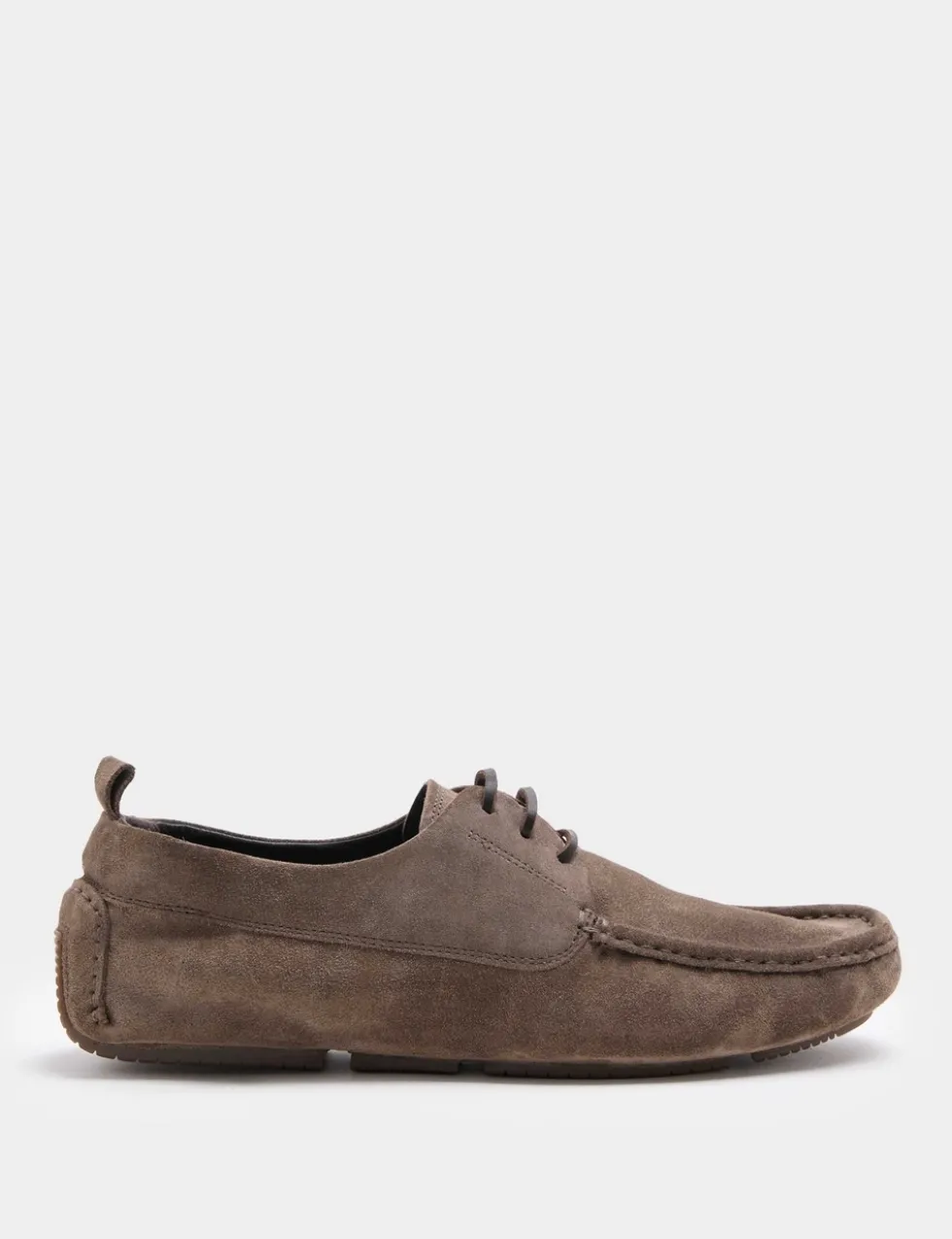 Autograph Suede Lace Up Driver Loafers