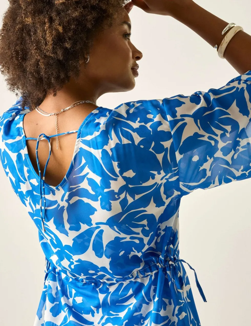 Avorno Printed Midaxi Beach Dress