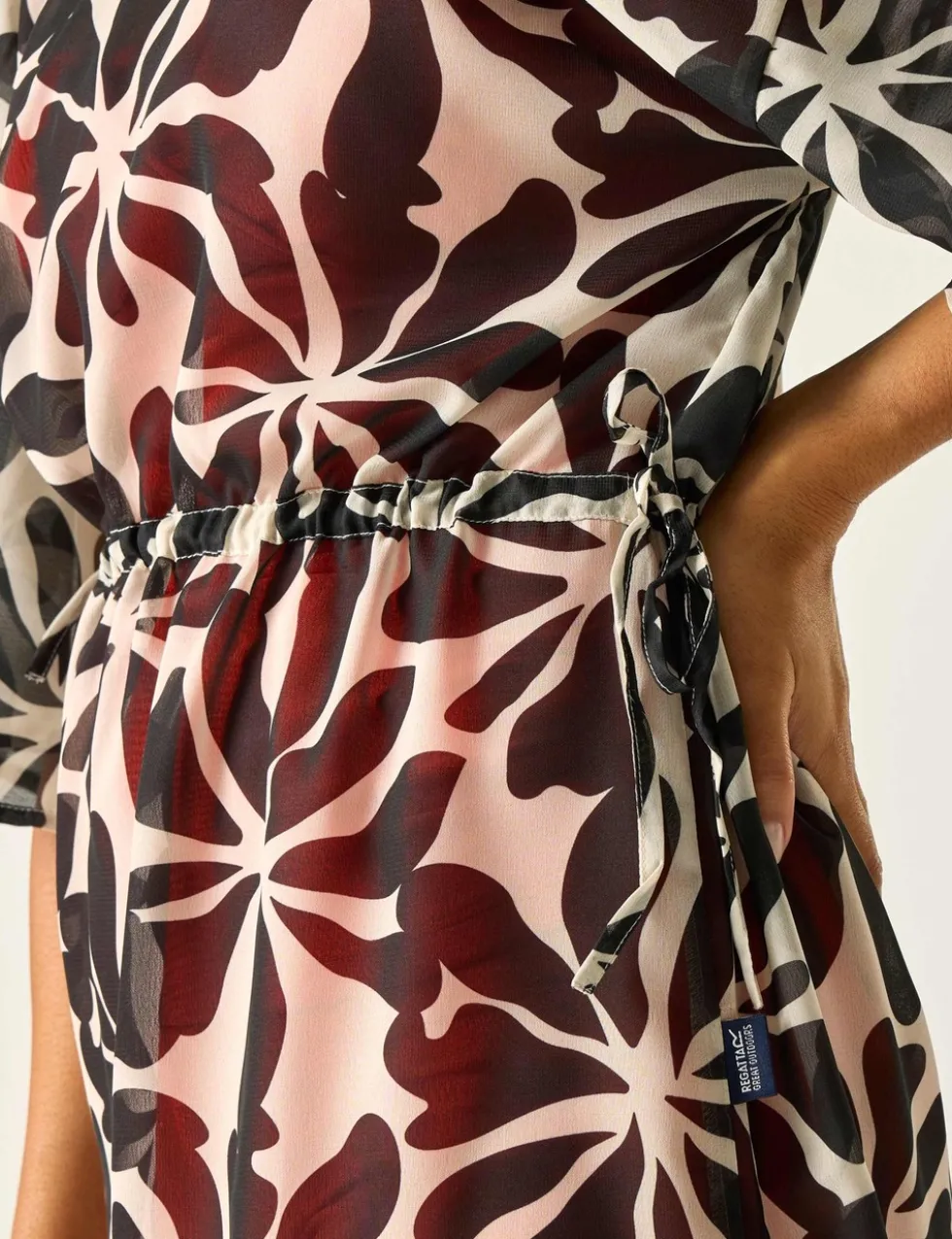 Avorno Printed Midaxi Beach Dress