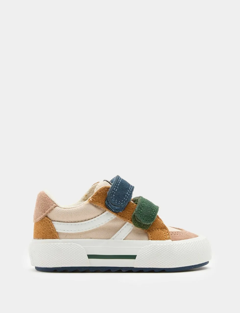 Baby Canvas Riptape Trainers (3 Small - 4 Small)