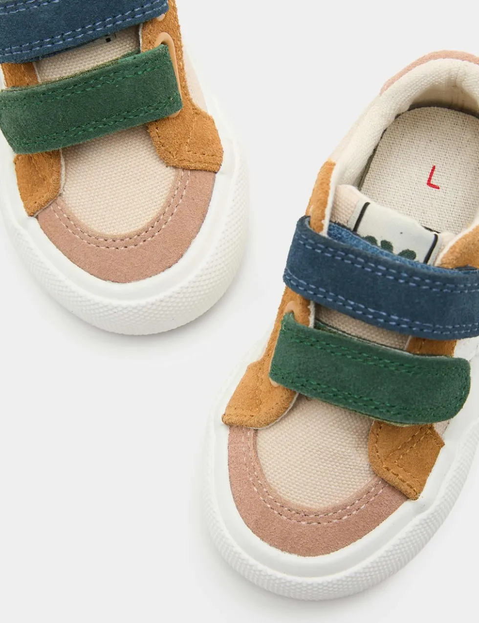 Baby Canvas Riptape Trainers (3 Small - 4 Small)