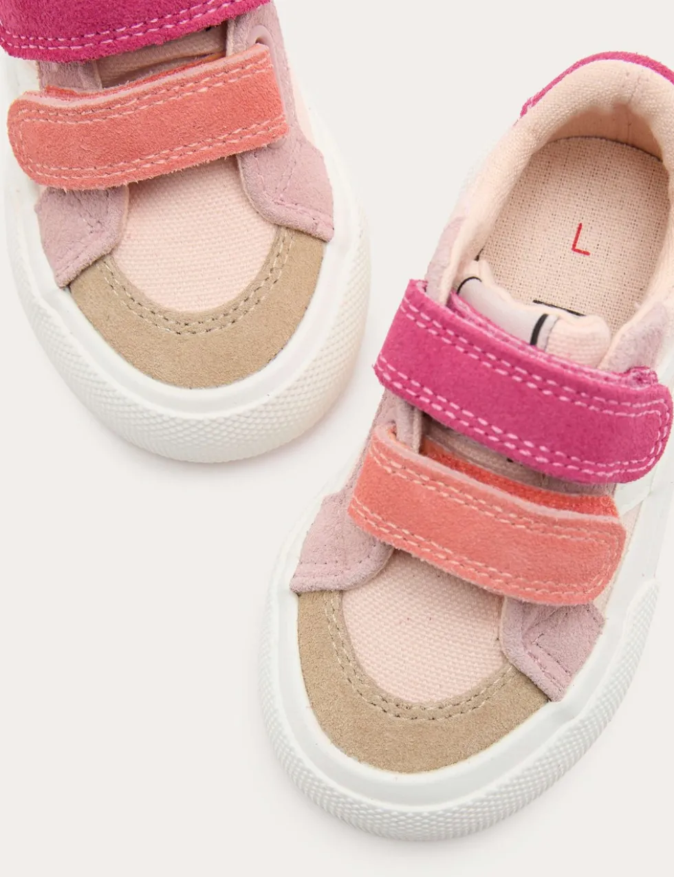 Baby Canvas Riptape Trainers (3 Small - 4 Small)
