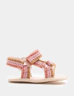 Baby Crochet Trekker Pram Sandals (0-18 Mths)