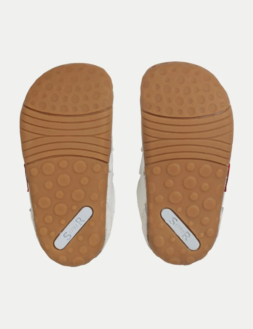 Baby Leather Riptape Pram Shoes (3½ Small - 5 Small)