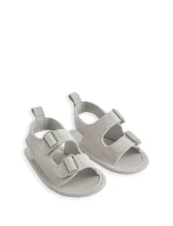 Baby Suede Riptape Pram Shoe Sandals (0-12 Mths)