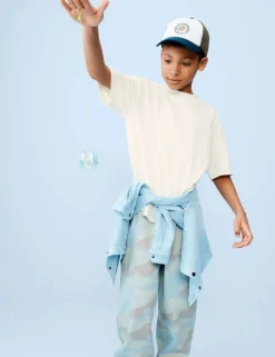 Baggy Fit Denim Camouflage Jeans (2-16 Yrs)