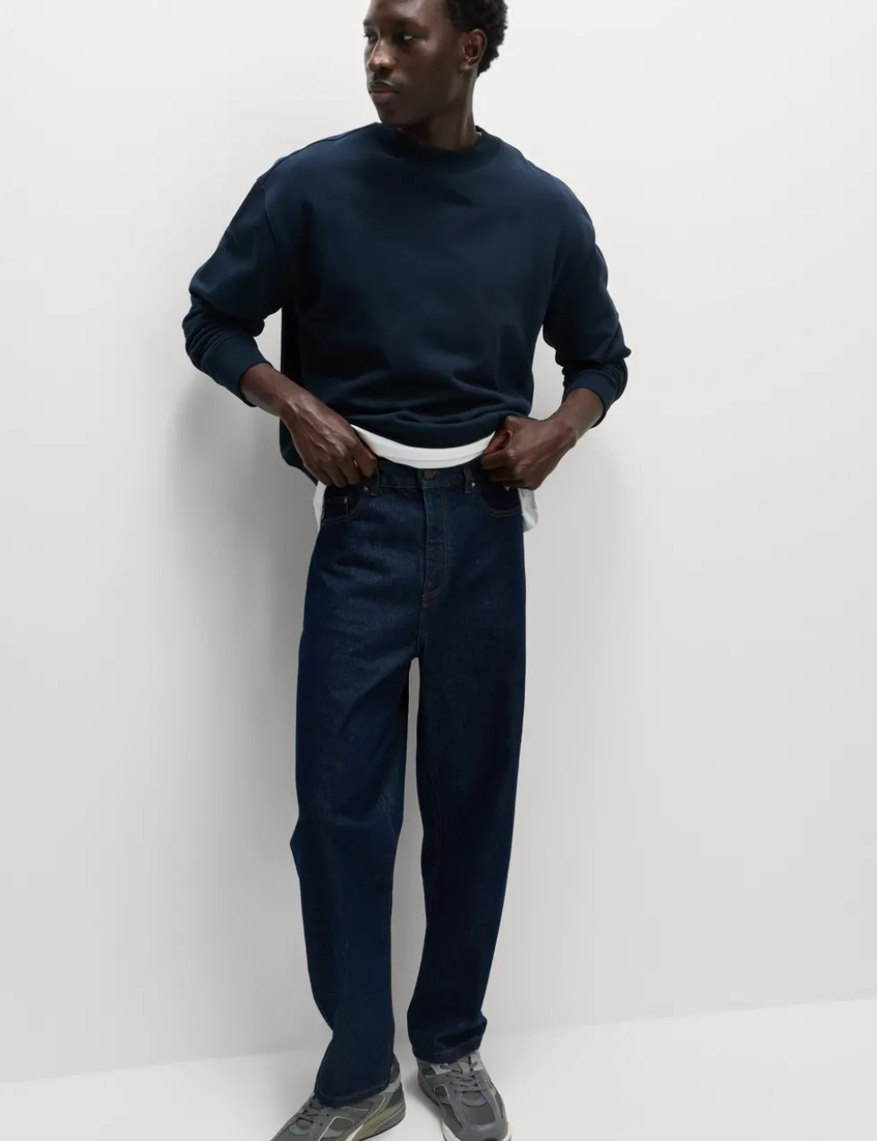 Baggy Fit Denim Jeans