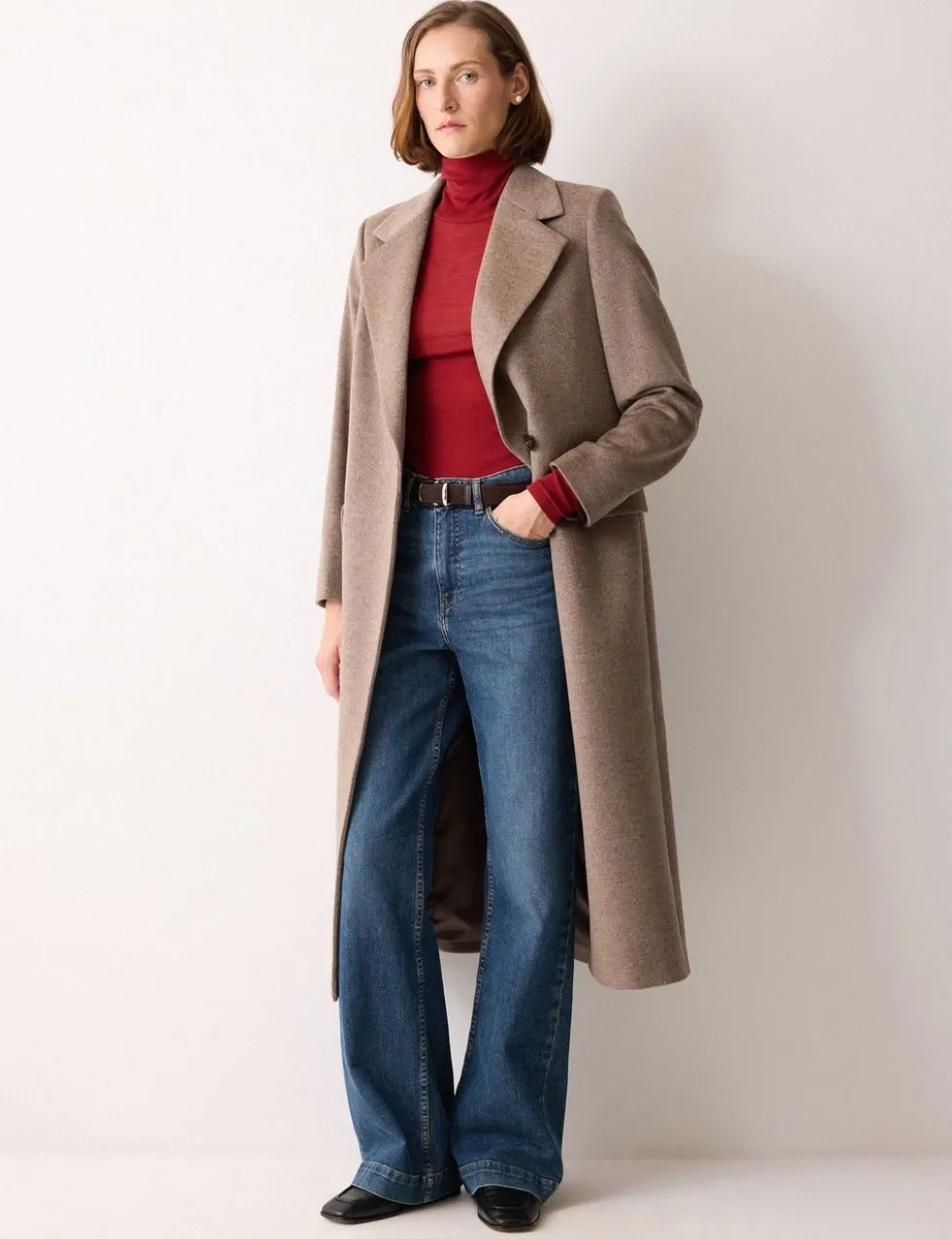 Balfour High Waisted Wide Leg Jeans