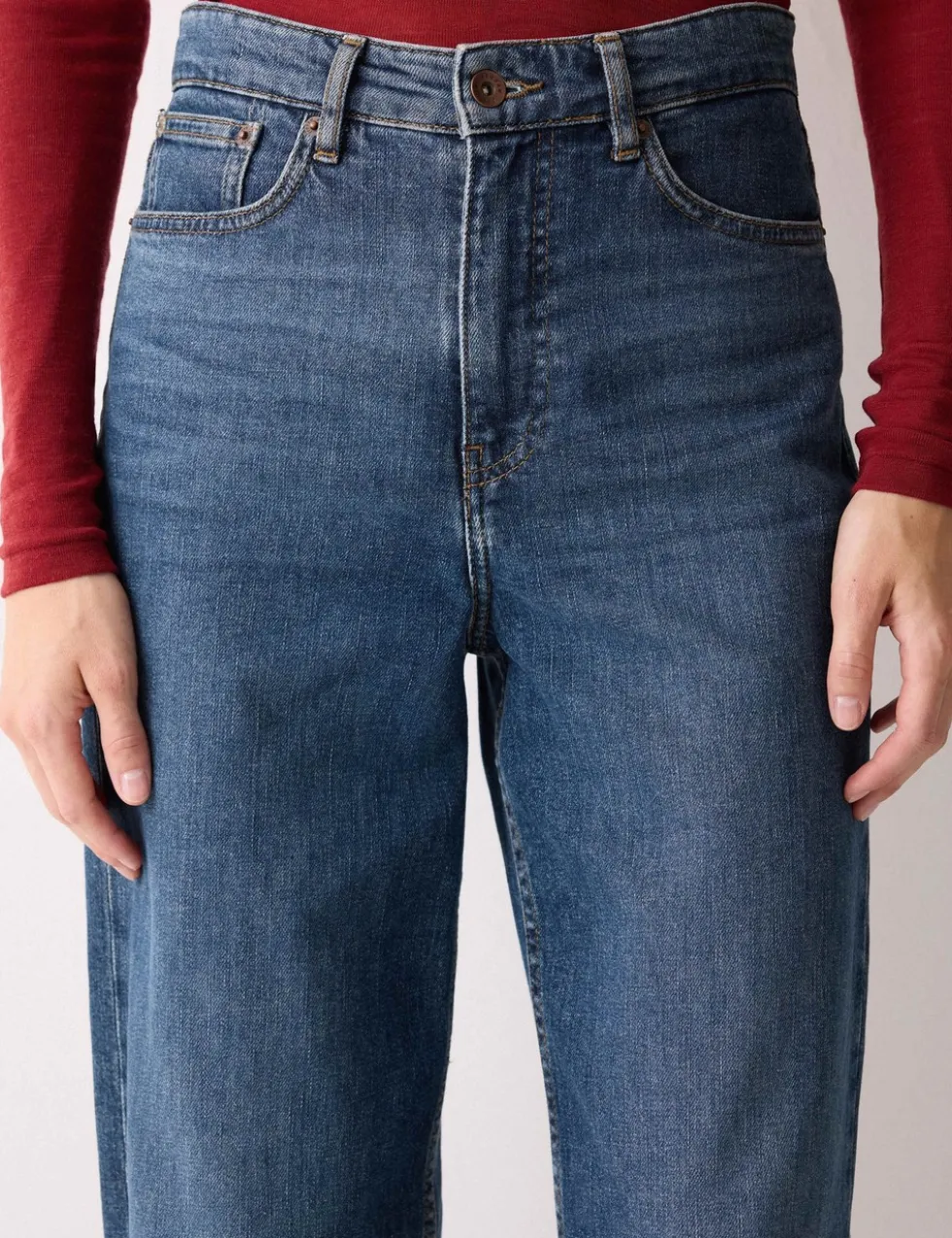 Balfour High Waisted Wide Leg Jeans