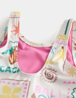 Bali Print Swimsuit (2-8 Yrs)