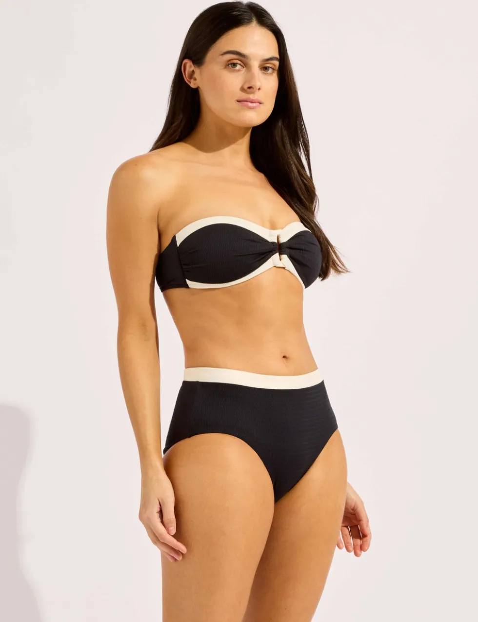 Bandwave Bandeau Bikini Top