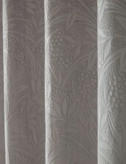 Barley Embossed Eyelet Curtains