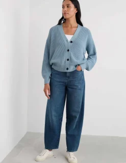 Barrel Ankle Grazer Jeans