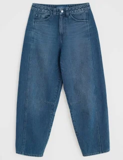Barrel Ankle Grazer Jeans