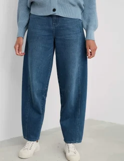 Barrel Ankle Grazer Jeans