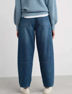 Barrel Ankle Grazer Jeans