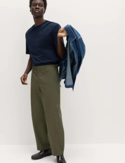 Barrel Fit Trousers