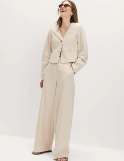 Barrel High Waisted Trousers