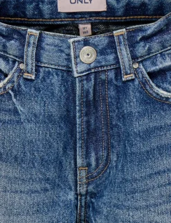 Barrel Leg Pure Cotton Jeans (8-14 Yrs)