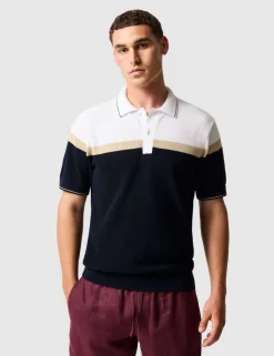 Barret Reef Pure Cotton Knitted Polo Shirt