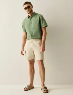 Bavaro Pure Cotton Cargo Shorts