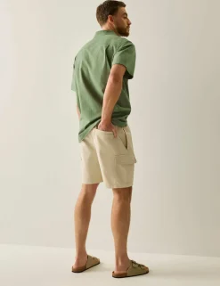 Bavaro Pure Cotton Cargo Shorts