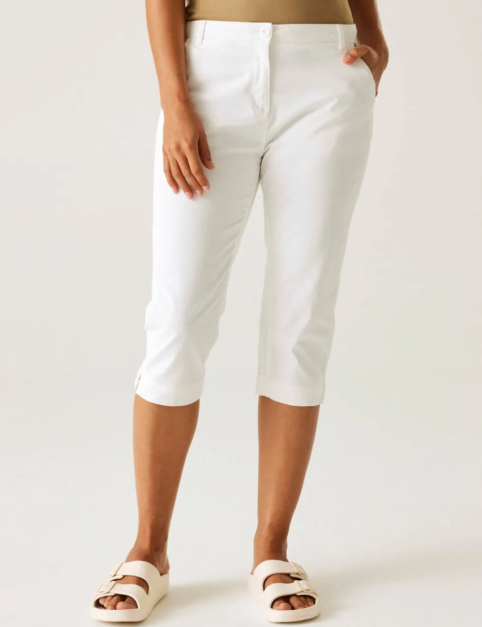 Bayletta Cotton Rich Casual Capri Shorts