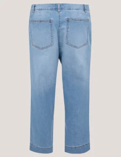 Bayletta Straight Leg Cropped Jeans