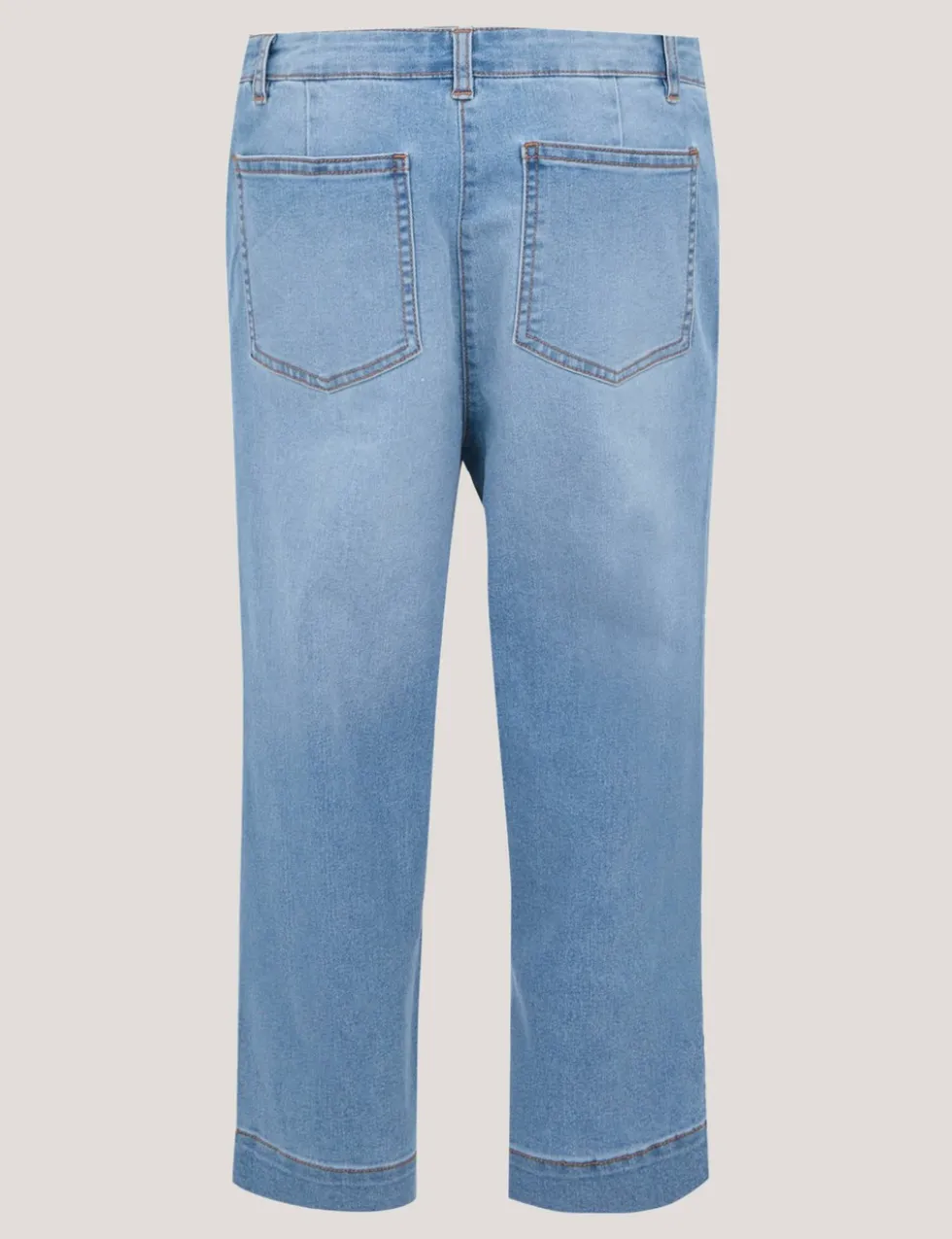 Bayletta Straight Leg Cropped Jeans
