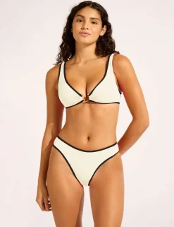 Beach Bound High Leg Bikini Bottoms