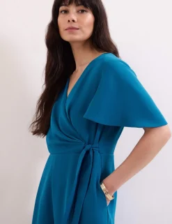 Belted Wide Leg Jumpsuit