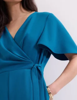 Belted Wide Leg Jumpsuit