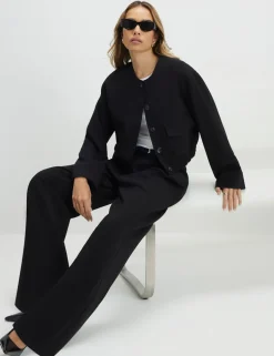 Belted Wide Leg Trousers