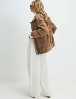 Belted Wide Leg Trousers