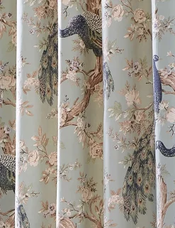 Belvedere Pure Cotton Eyelet Curtains