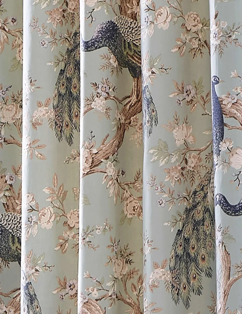 Belvedere Pure Cotton Eyelet Curtains