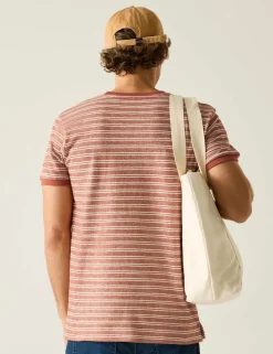 Benlin Pure Cotton Striped T-Shirt