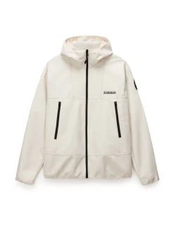 Biois Hooded Funnel Neck Sports Jacket