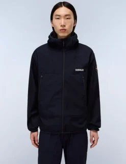 Biois Hooded Funnel Neck Sports Jacket