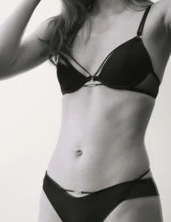 Black Label Micro & Mesh Miami Knickers