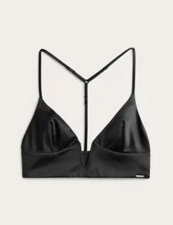 Black Label Satin Bralette