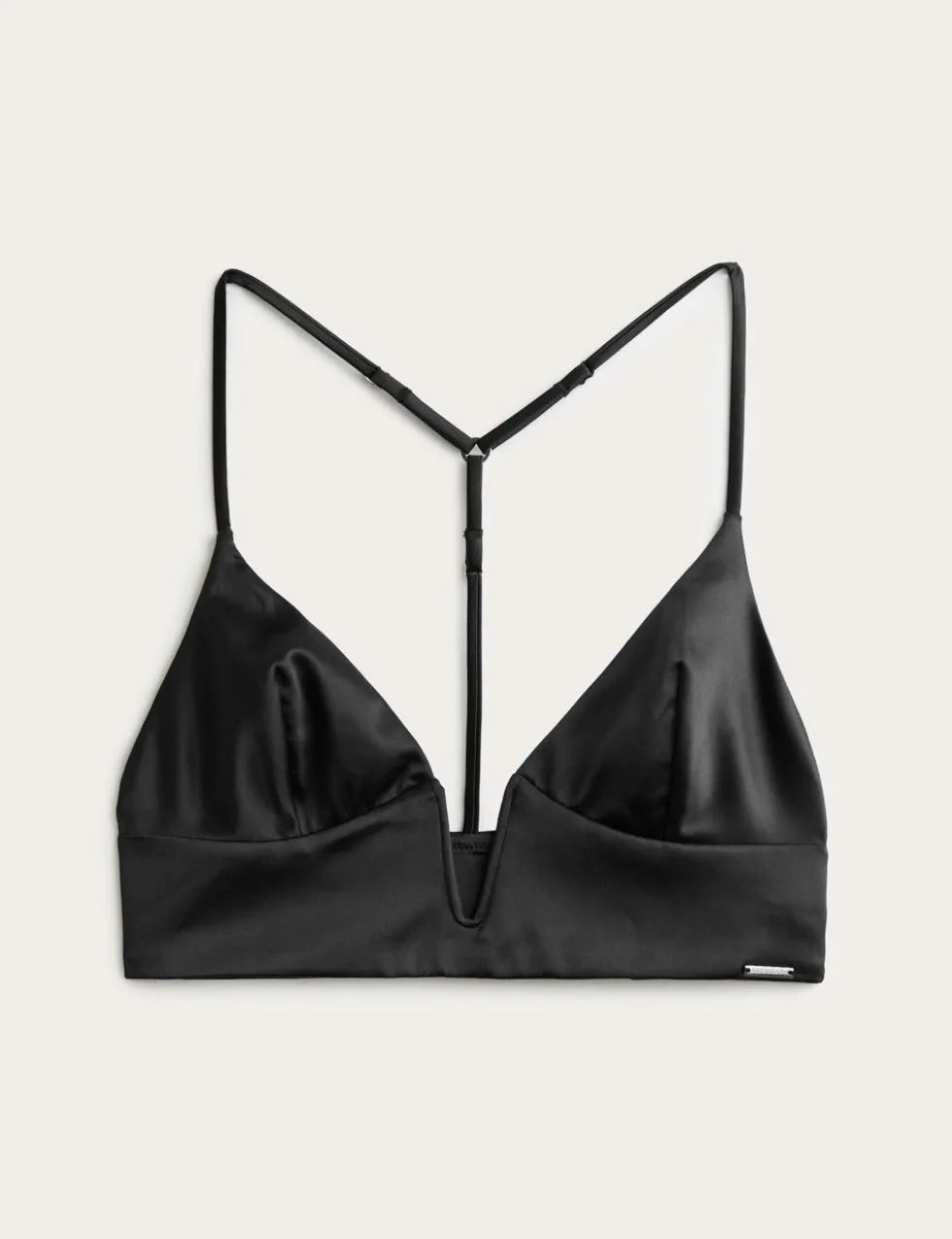 Black Label Satin Bralette