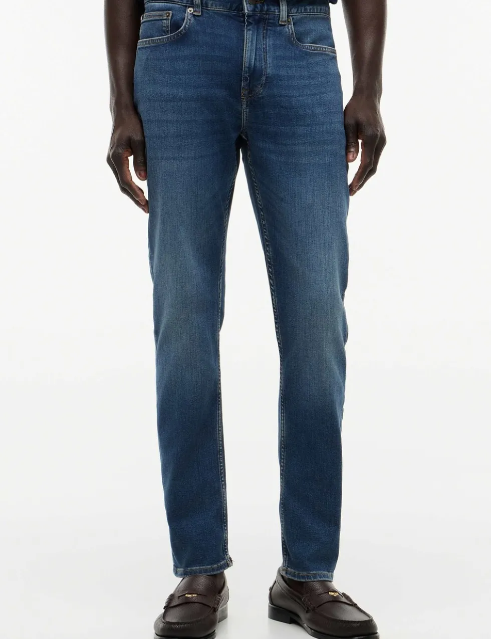 Bleecker Slim Fit 5 Pocket Jeans